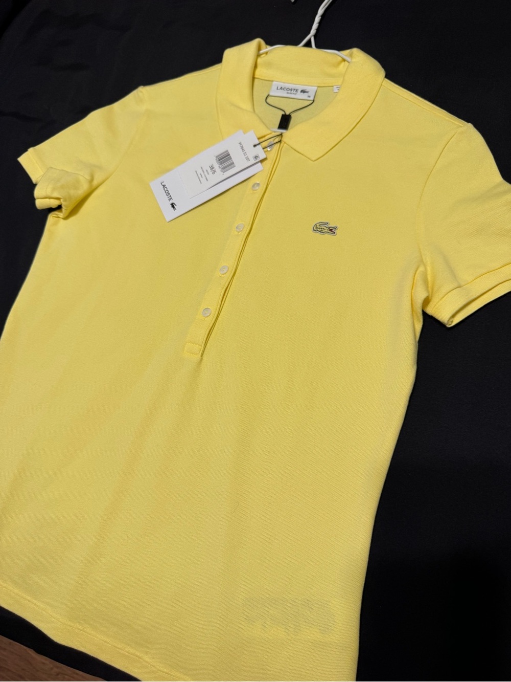 Lacoste Women's Short Sleeve Polo Shirt - Yellow